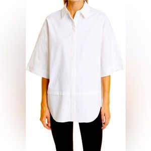 Ted Baker London Orlanda
Oversized 3/4 Length Sleeve Shirt NWT Size 2